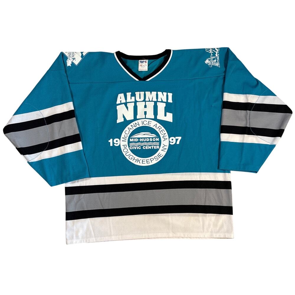 Vtg 1997 NHL Alumni Exhibition Game NY Poughkeepsie McCain Ice Arena match used